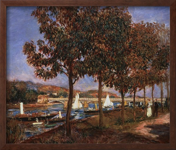 Le Pont D'Argenteuil - Pierre Auguste Renoir Painting
